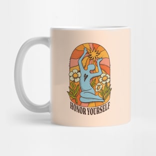 Garden Meditation: Honor Yourself Mug